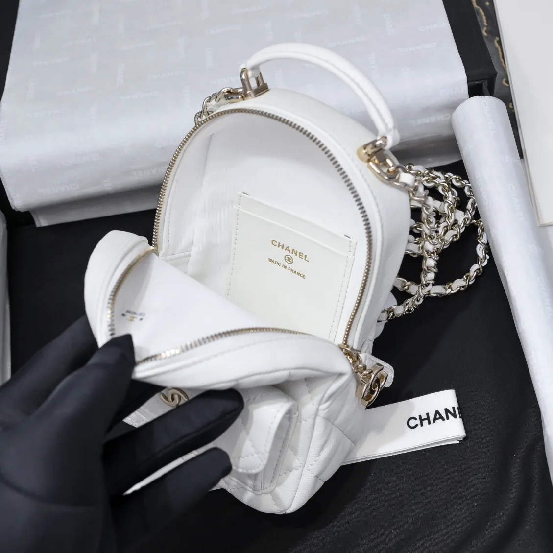 Chanel Grained Leather Backpack product photo from LabelPicks