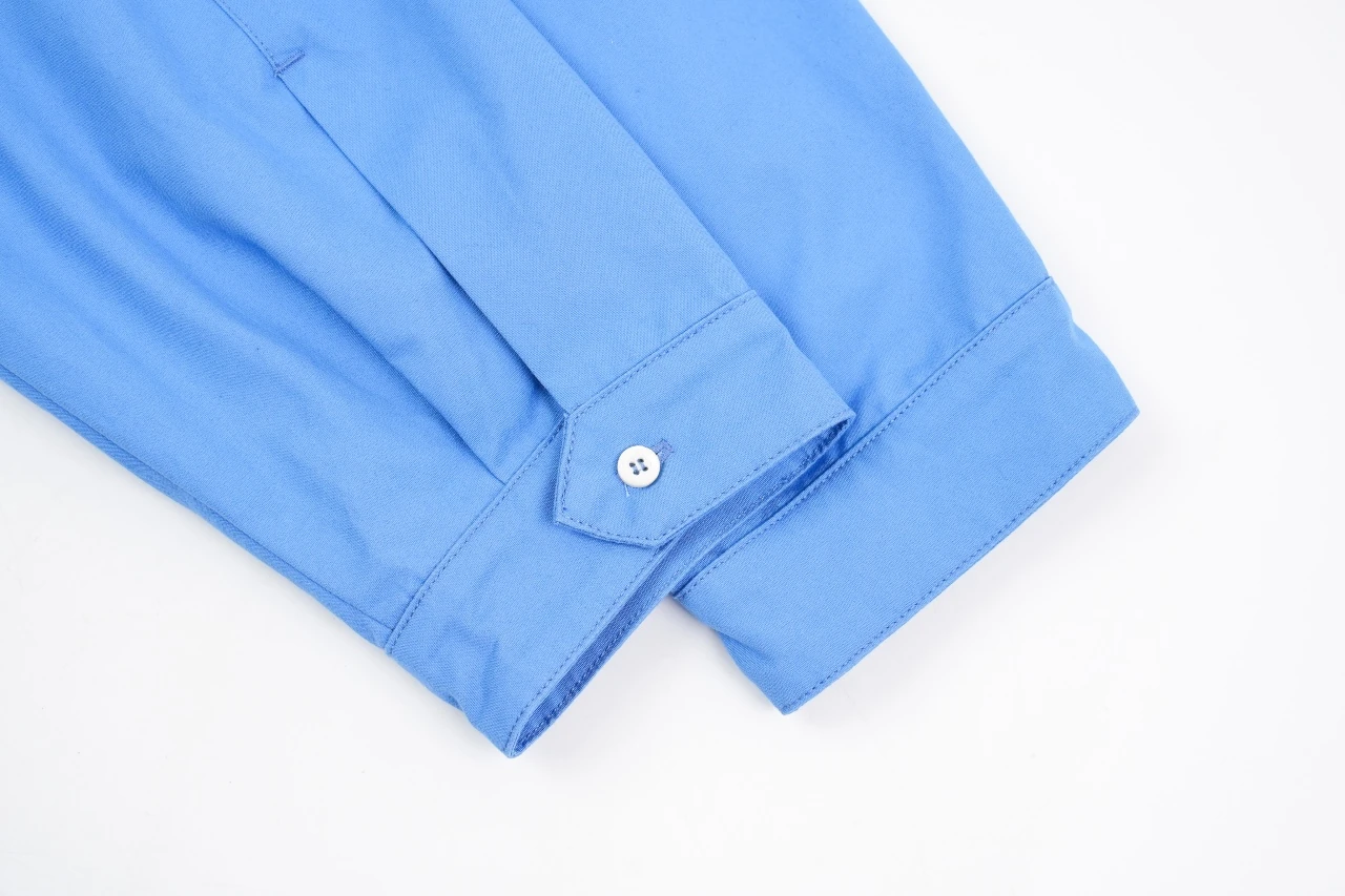 Miu Miu Sky Blue Poplin Zip Jacket product photo from LabelPicks