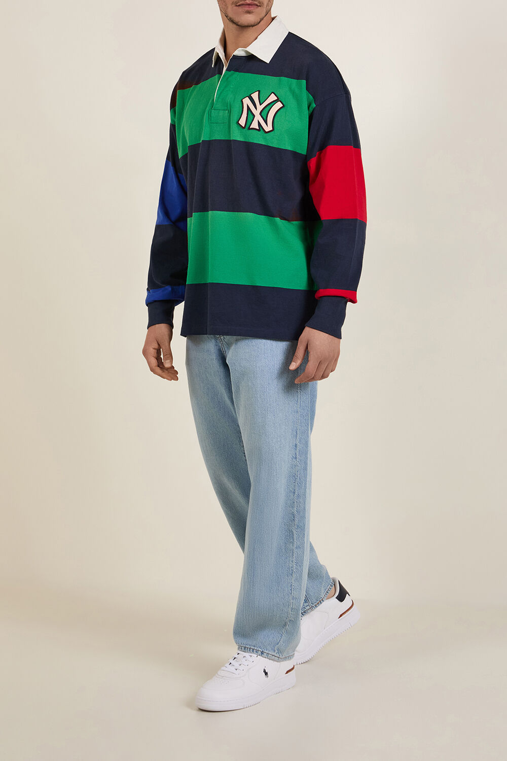 POLO RALPH LAUREN פולו רלף לורן X יאנקיס חולצת רוגבי