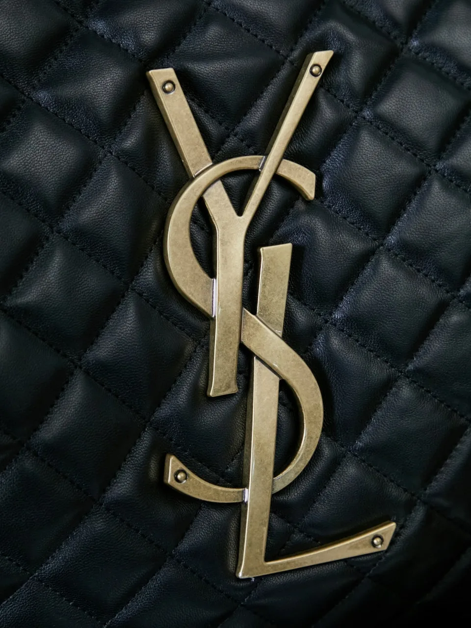 Saint Laurent Icare Black Lambskin Tote Bag product photo from LabelPicks