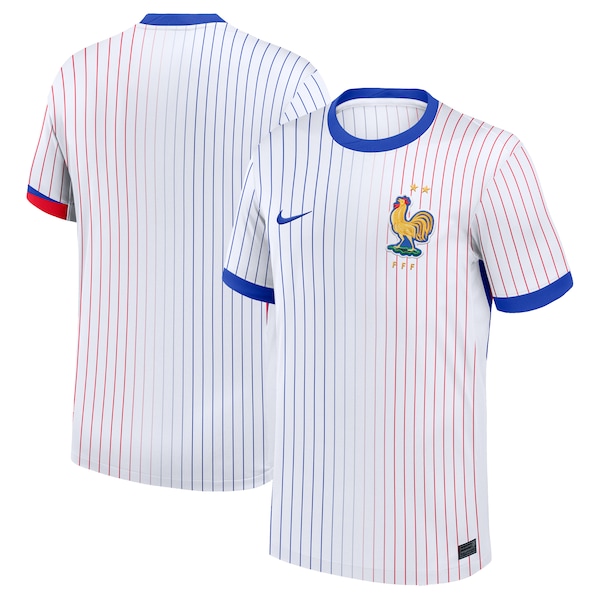 France National Team Nike 2024 Away Replica Blank Jersey - White