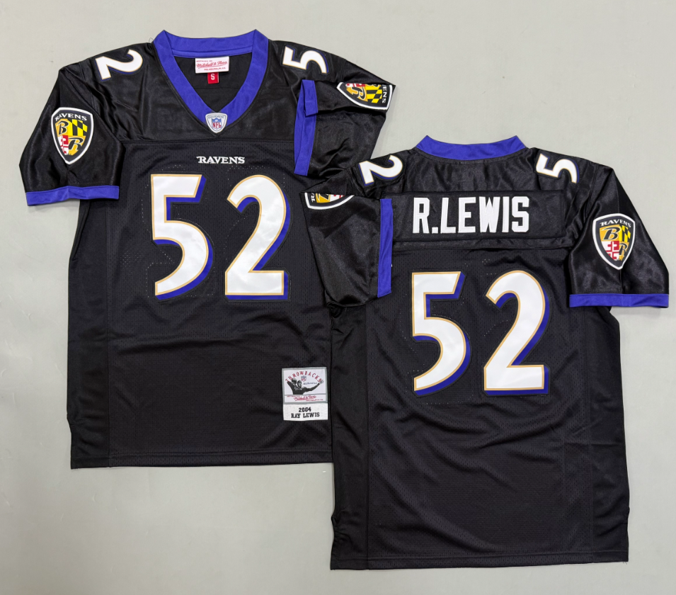 Ray Lewis  Baltimore Ravens Authentic Throwback Retired Player Jersey
