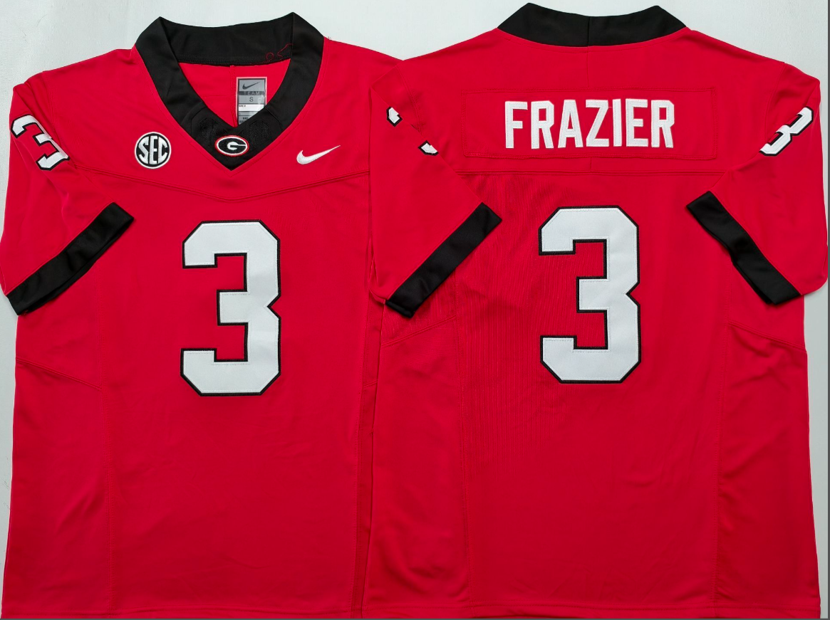 Jamon Frazier NCAA Georgia Bulldogs Nike Vapor Limited Jersey