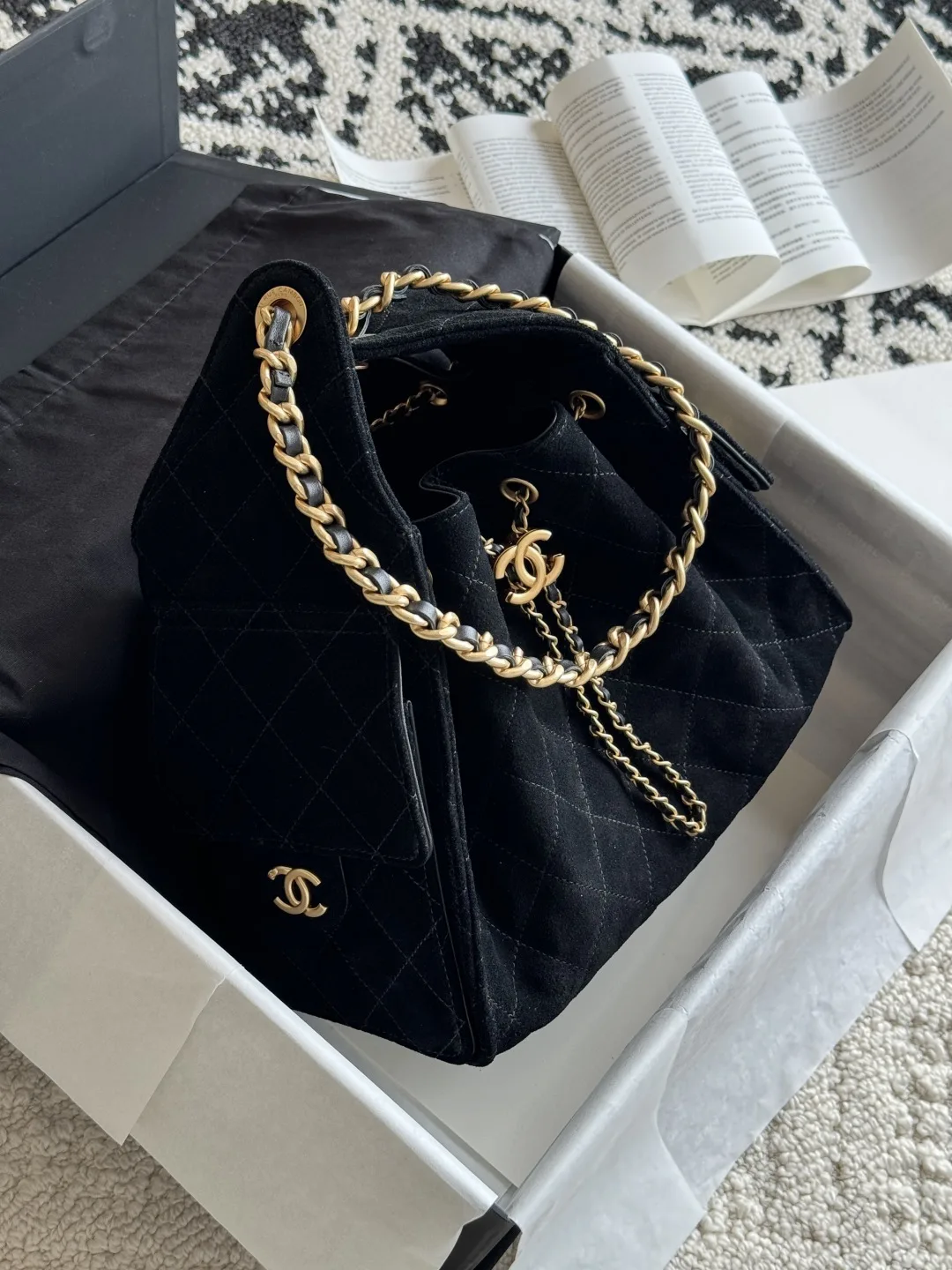 Chanel Quilted Leather Hobo Bag product photo from LabelPicks