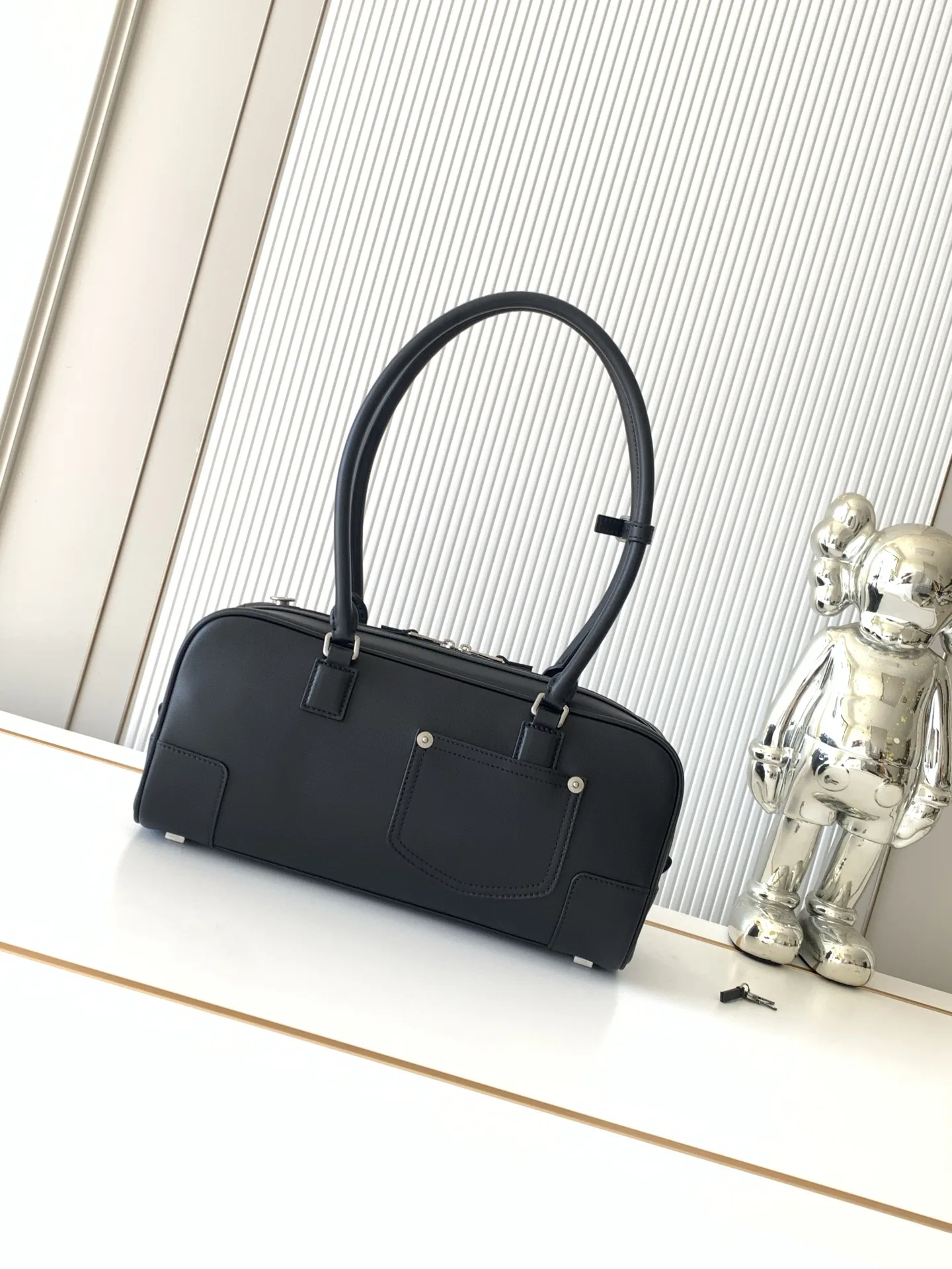 Loewe Black Amazona Calfskin Top Handle Bag product photo from LabelPicks