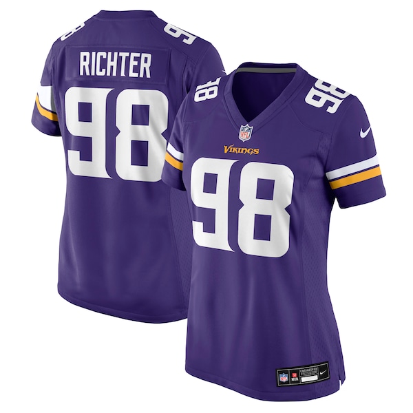 Bo Richter Minnesota Vikings Nike Women's Team Game Jersey -  Purple