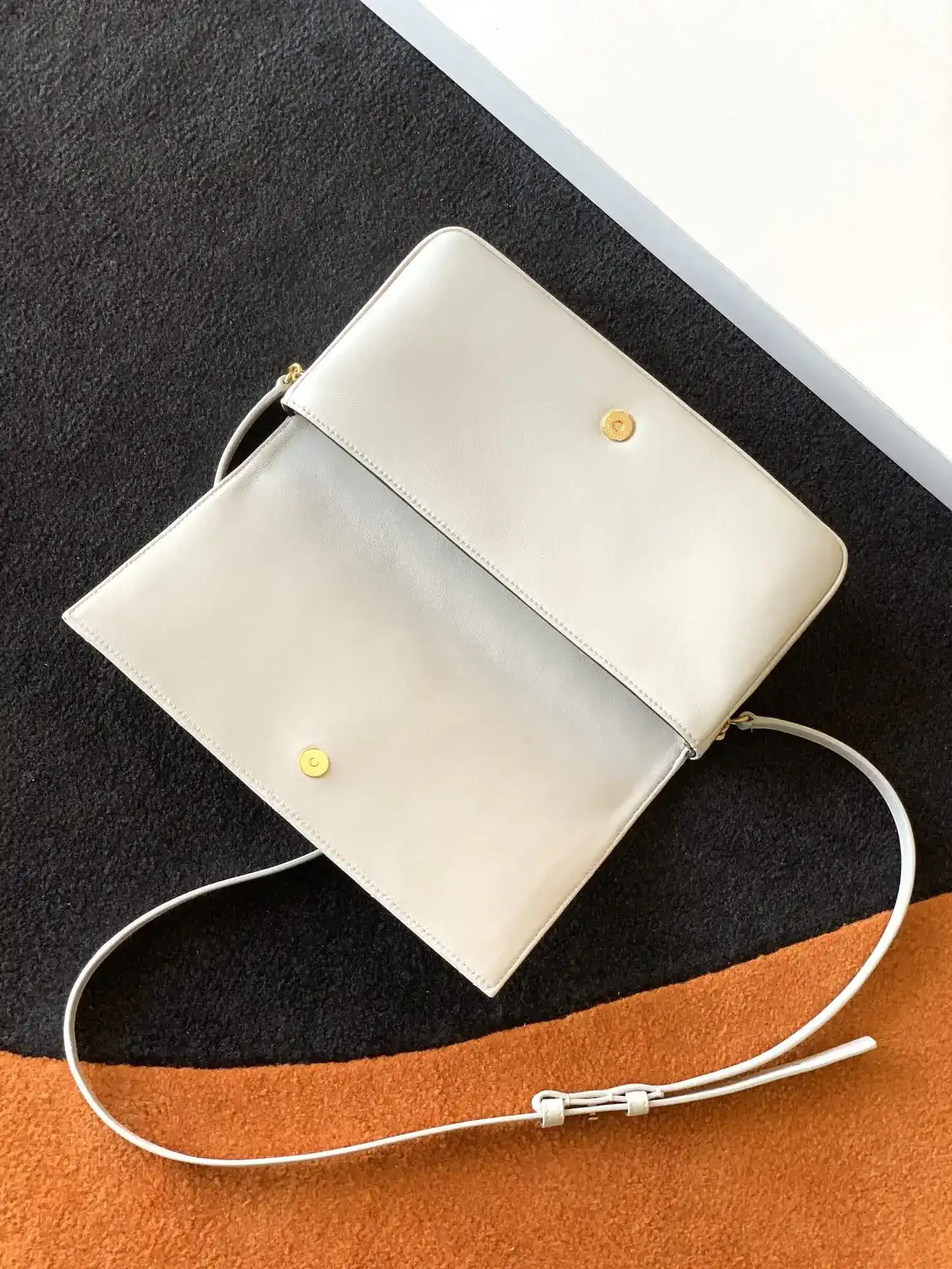Saint Laurent Quilted Leather Kate Crossbody Bag product photo from LabelPicks