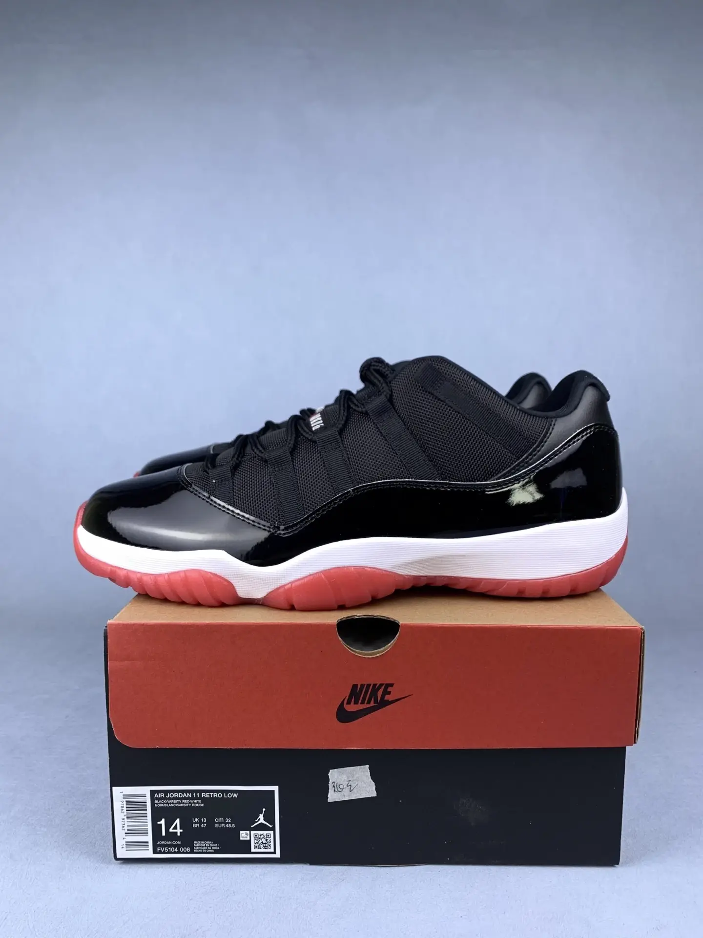 Air Jordan 11 Retro Low “Bred” Shoes product photo from LabelPicks