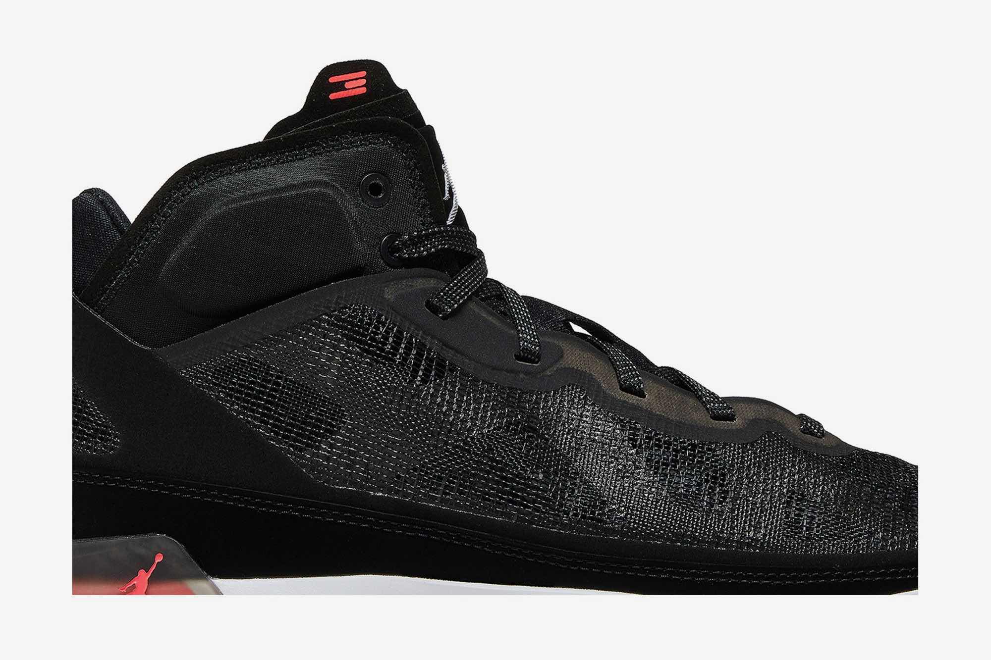 Air Jordan XXXVII Basketball Shoes ‘Black Hot Punch’ DD6958-091