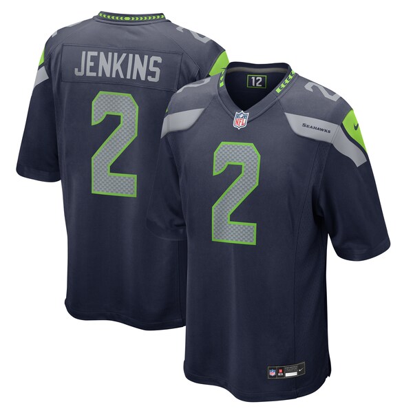 Rayshawn Jenkins Seattle Seahawks Nike  Game Jersey -  College Navy