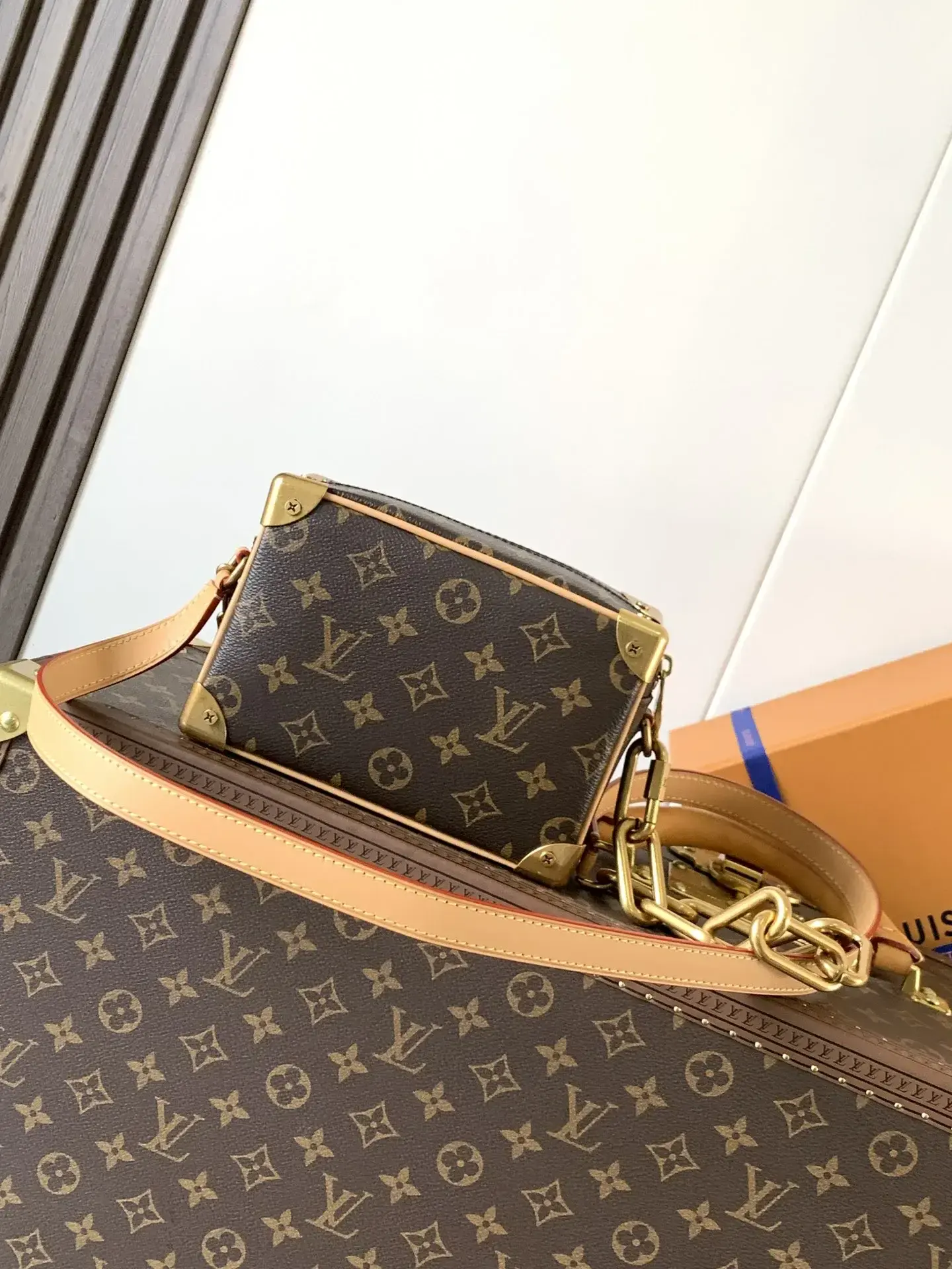 Louis Vuitton Soft Trunk Monogram Canvas Top Handle Bag product photo from LabelPicks