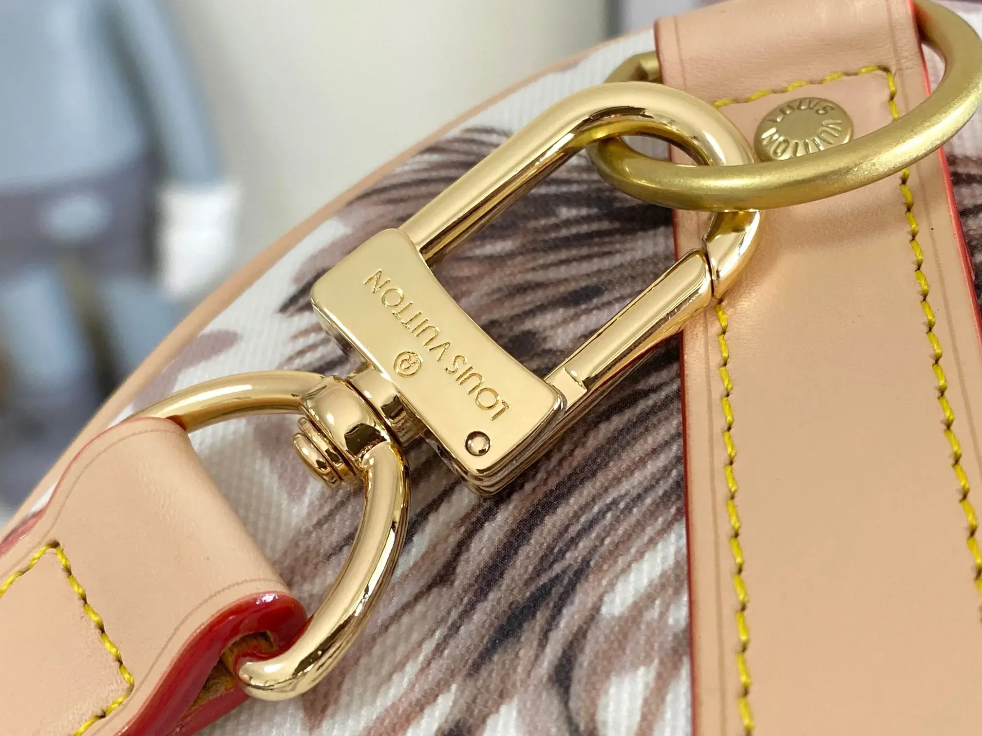 Louis Vuitton Keepall Canvas and Leather Tote Bag product photo from LabelPicks