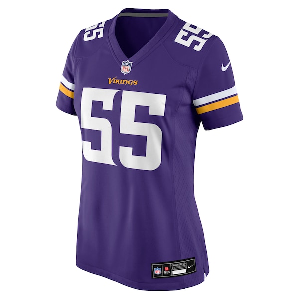 Eric Wilson Minnesota Vikings Nike Women's Team Game Jersey -  Purple