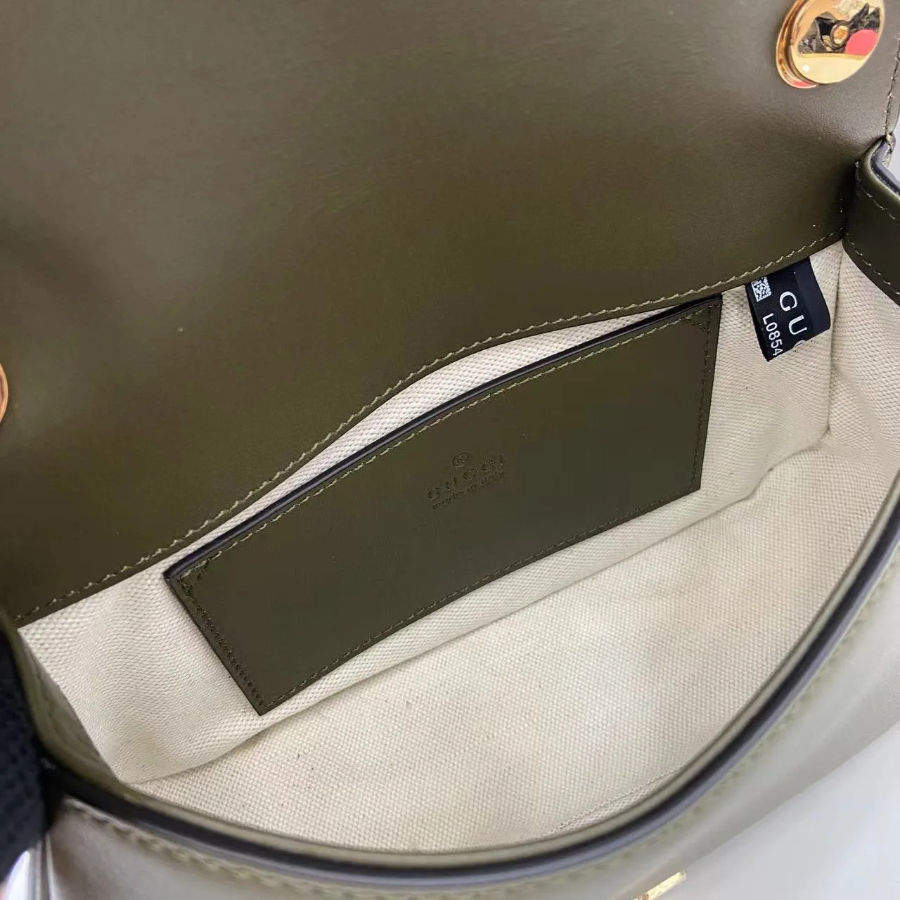 Gucci Green GG Supreme Canvas Crossbody Bag product photo from LabelPicks