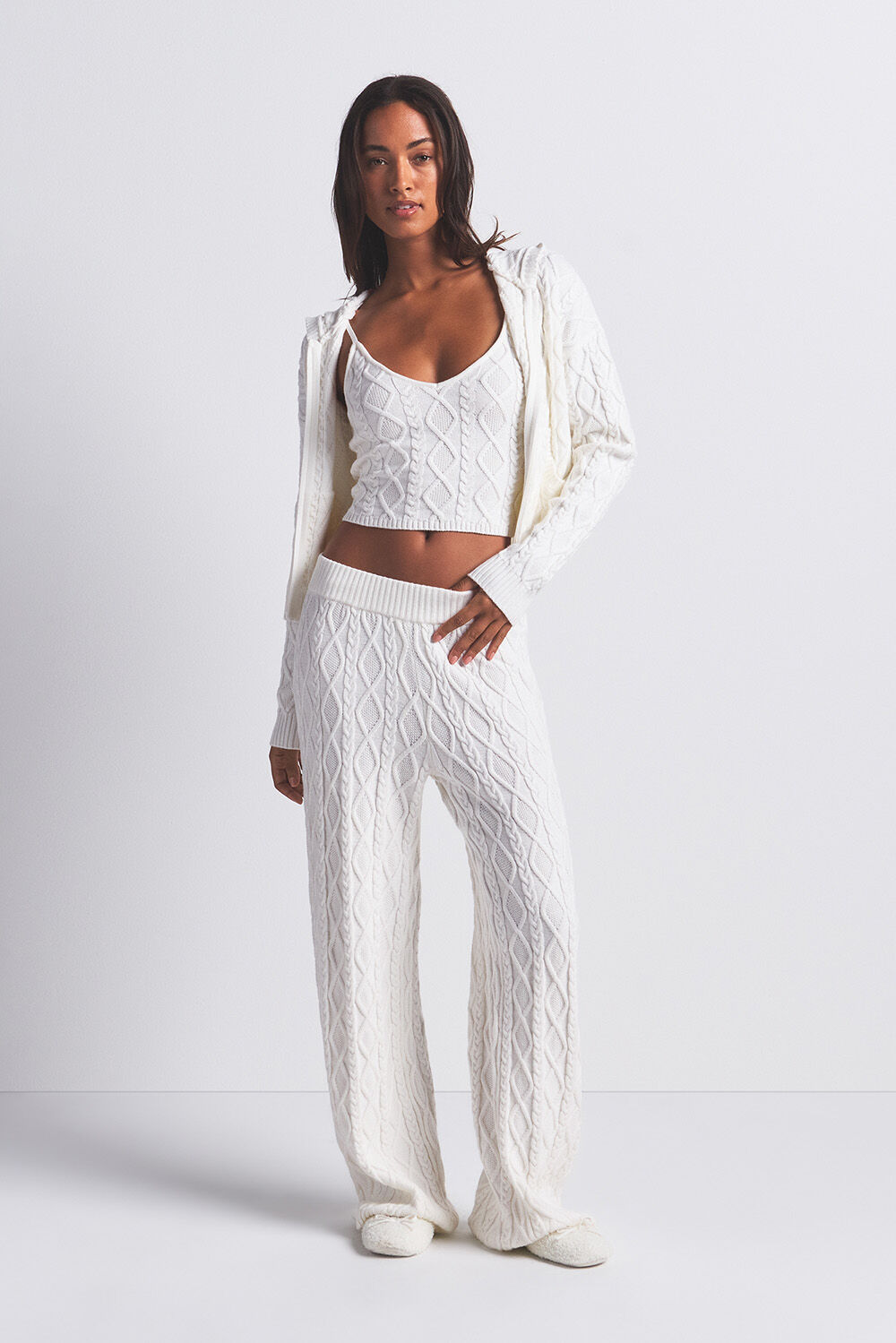 SKIMS CABLEKNIT STRAIGHT LEG PANT