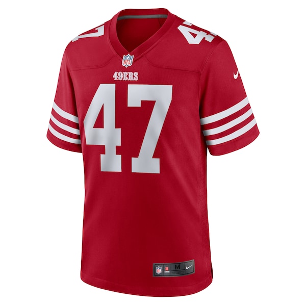 Ezekiel Turner San Francisco 49ers Nike Team Game Jersey -  Scarlet