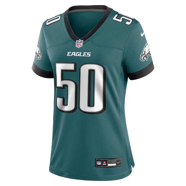 Jaelan Phillips Philadelphia Eagles Nike Women's Team  Game Jersey - Midnight Green