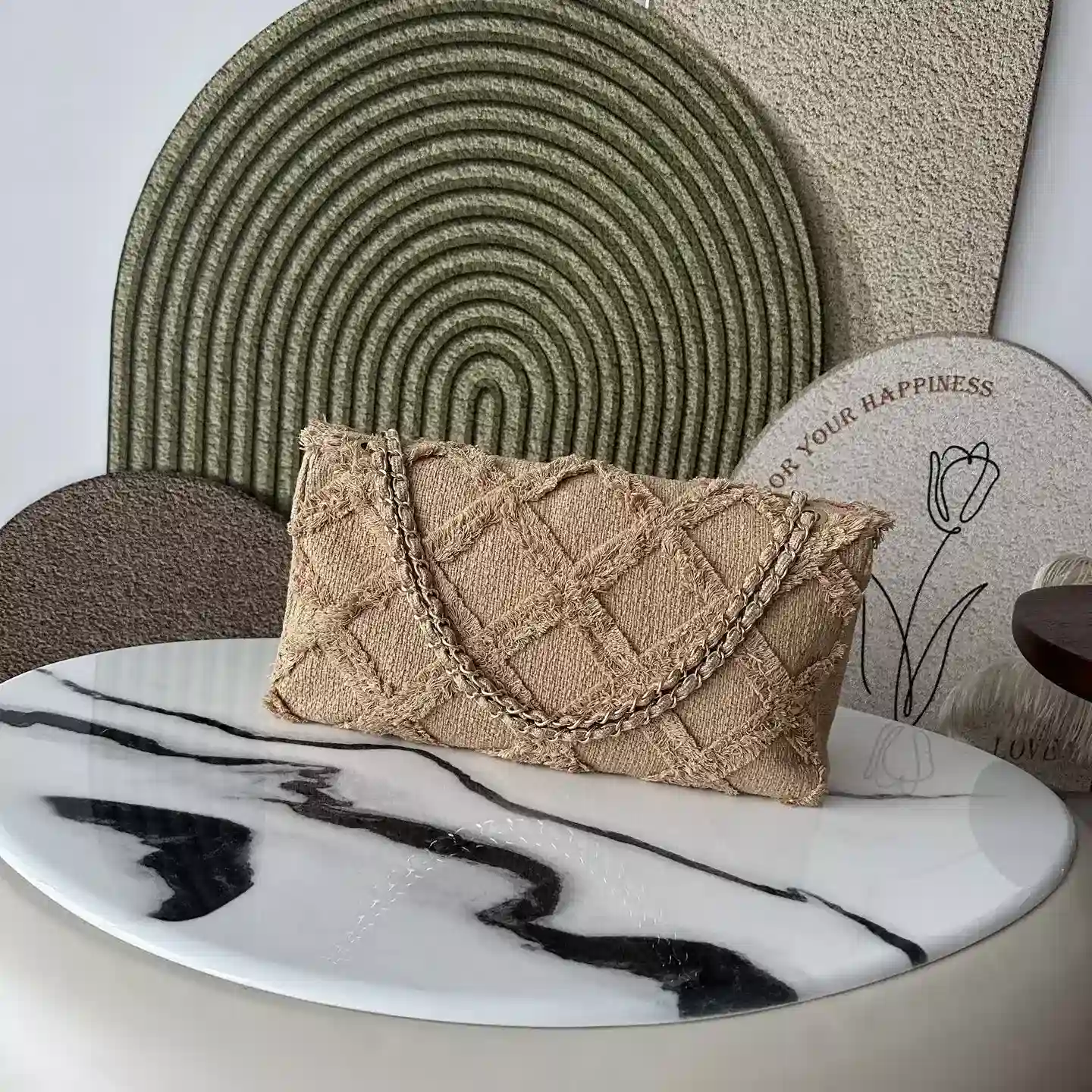 Chanel Woven Leather Shoulder Bag product photo from LabelPicks