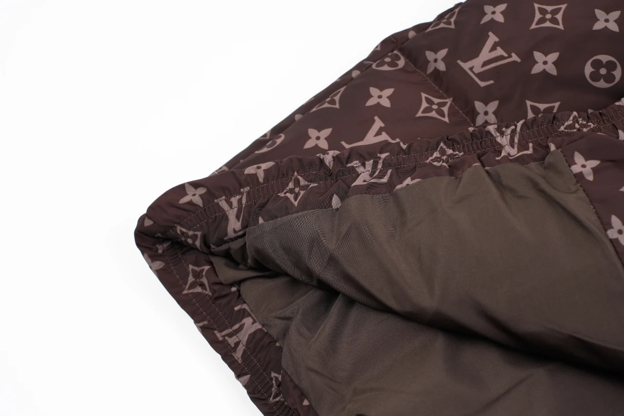 Louis Vuitton Brown Monogram Down Jacket product photo from LabelPicks