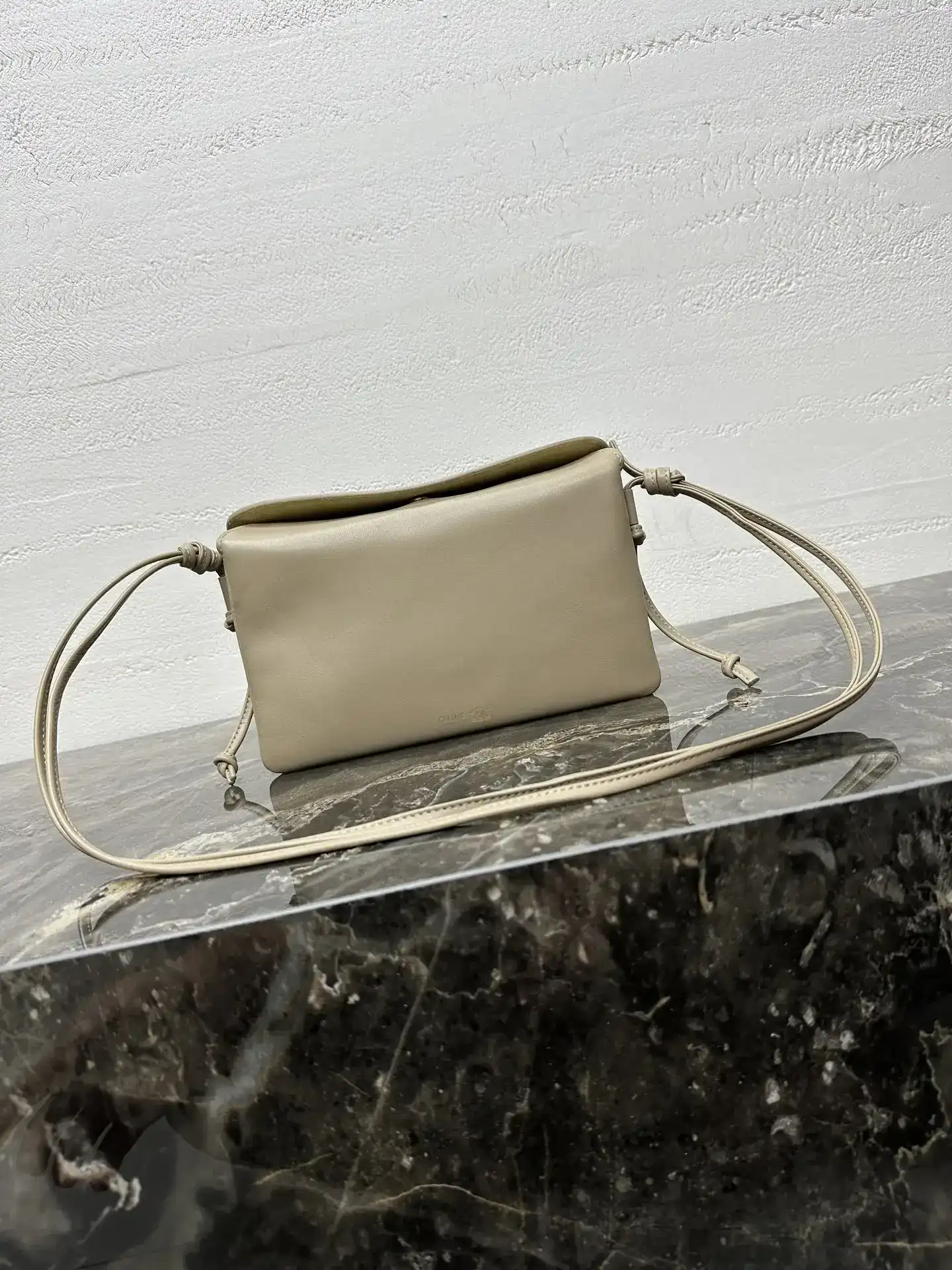 Celine Lambskin Triomphe Crossbody Bag product photo from LabelPicks