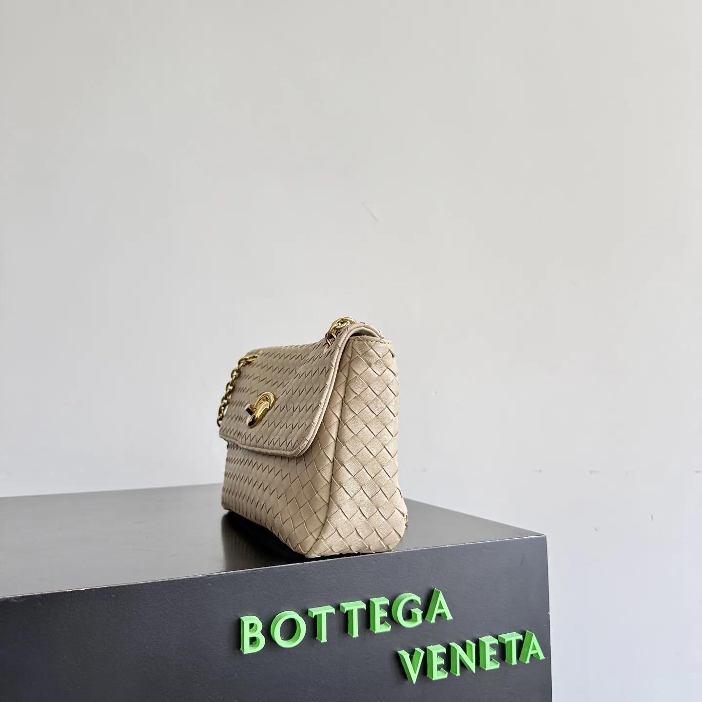 Bottega Veneta Intrecciato Woven Leather Shoulder Bag product photo from LabelPicks