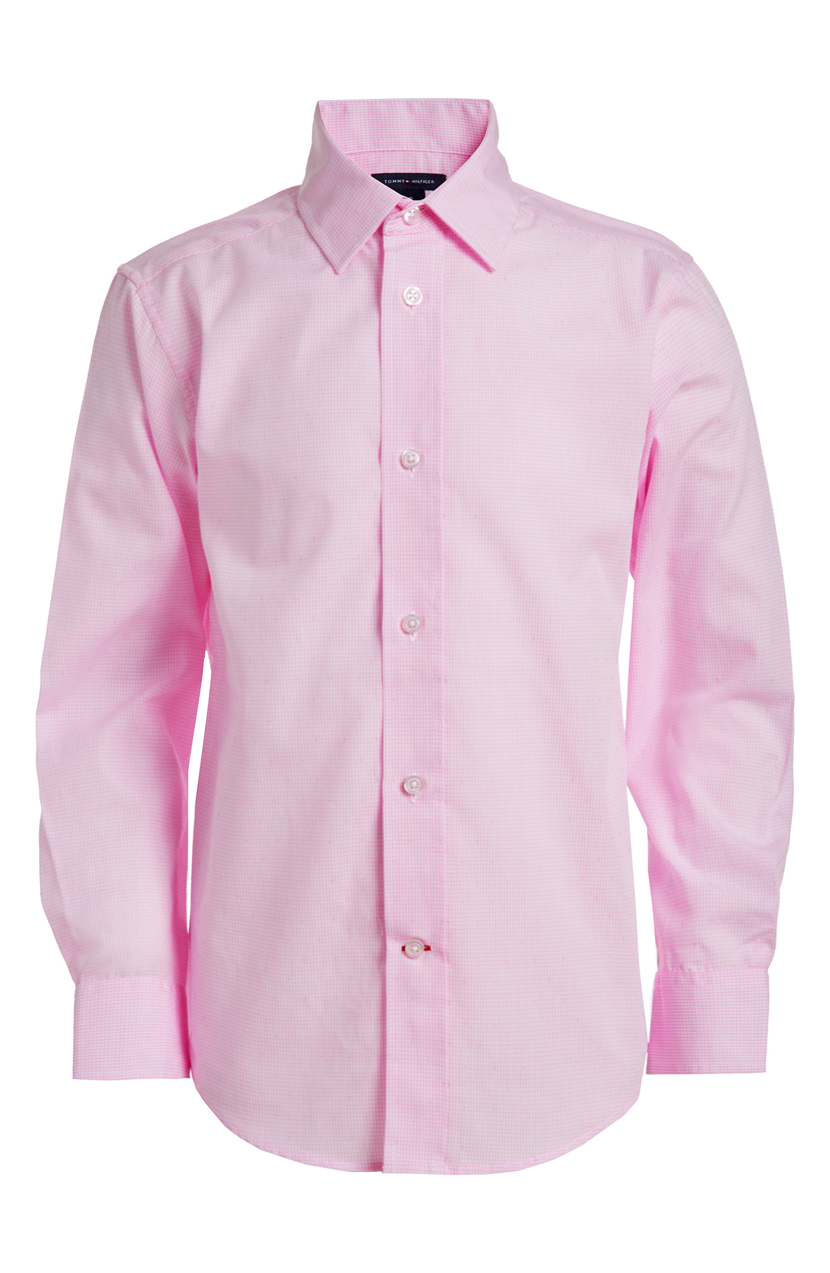 Tommy Hilfiger Kids' Cross Gingham Button-Up Shirt