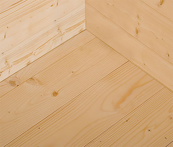 WEKA Design-Gartenhaus »Monza«, 44 mm