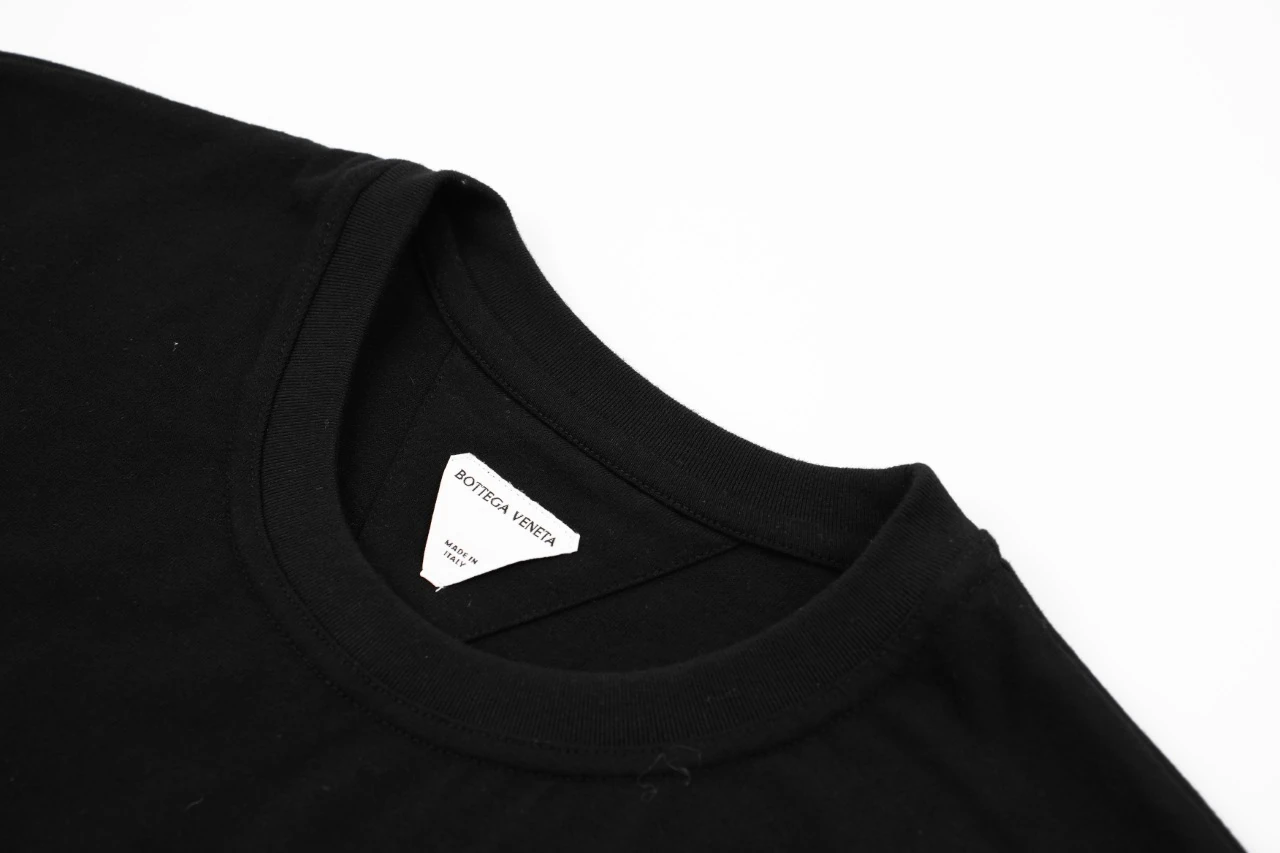 Bottega Veneta Black Matchstick Embroidered T-Shirt product photo from LabelPicks