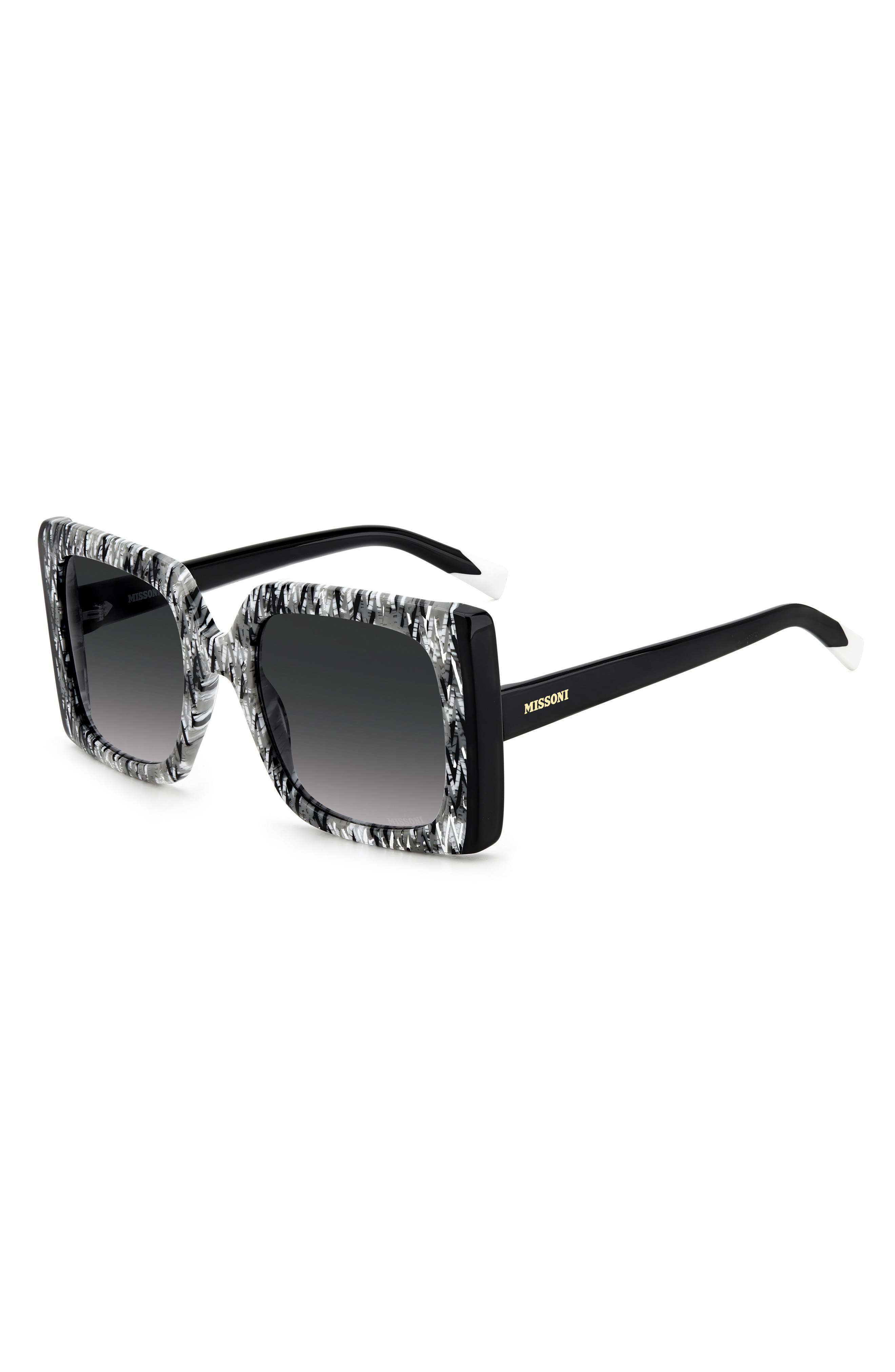 Missoni 54mm Oversize Square Sunglasses