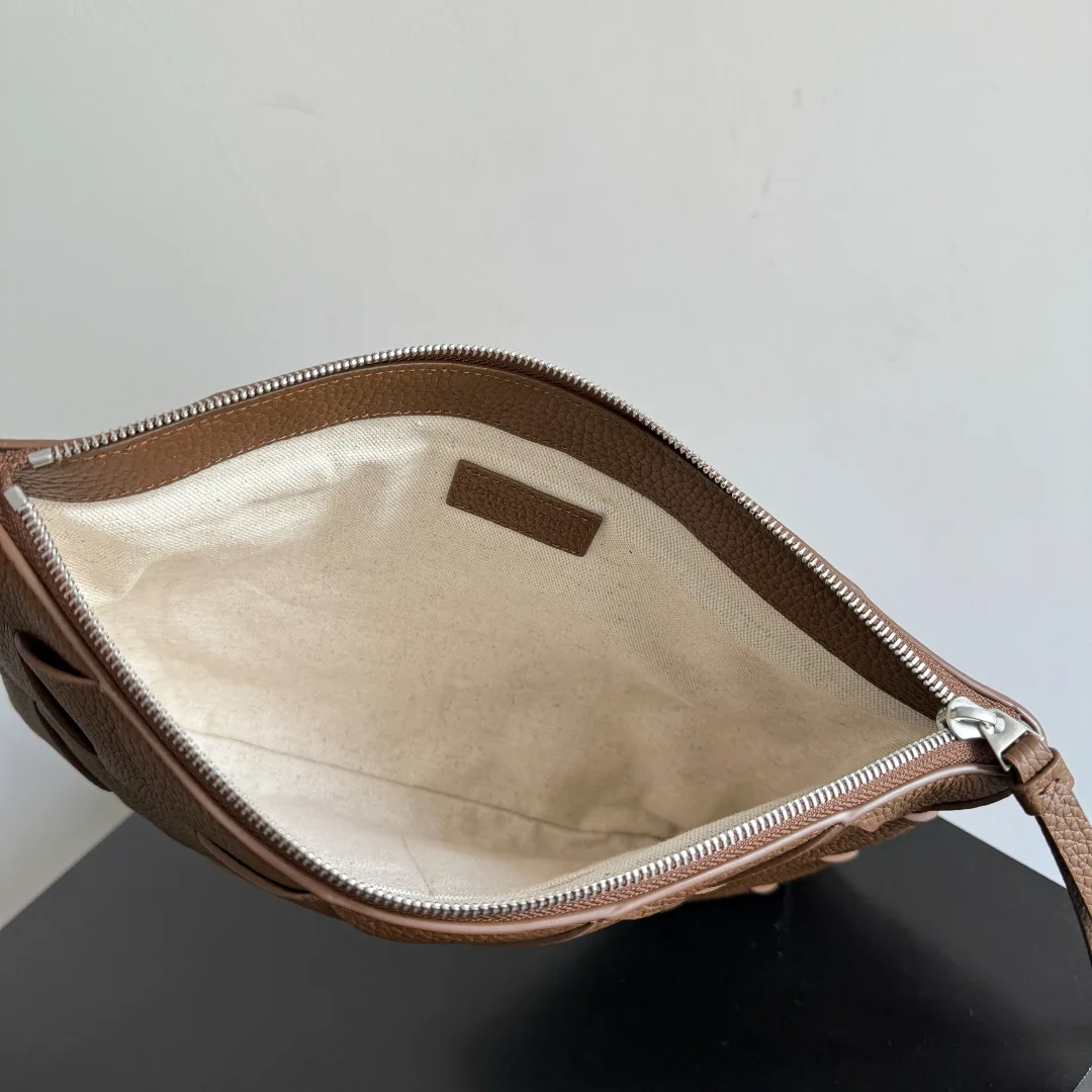 Bottega Veneta Grained Leather Diago Clutch product photo from LabelPicks