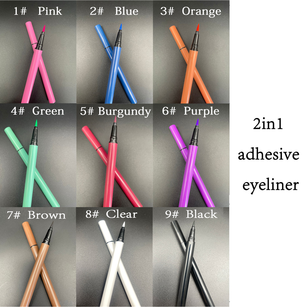 Colorful adhesive liner