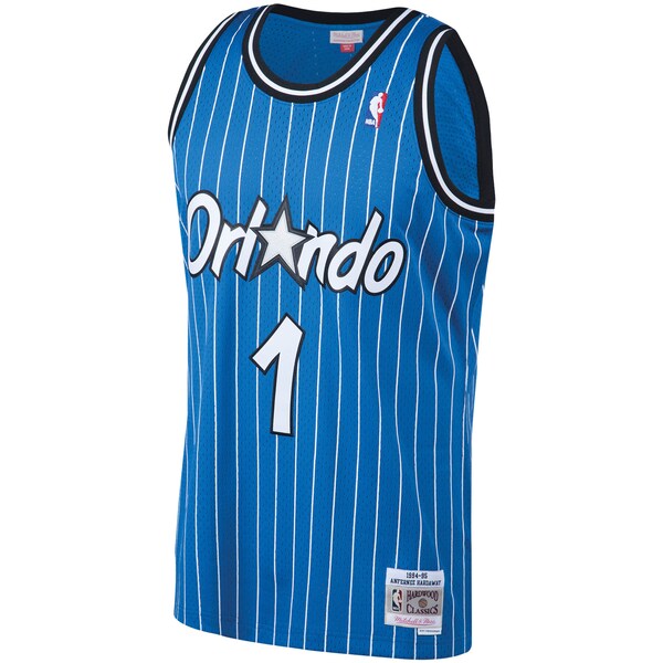 Penny Hardaway Orlando Magic 1994/95 Big & Tall Hardwood Classics Swingman Jersey - Blue