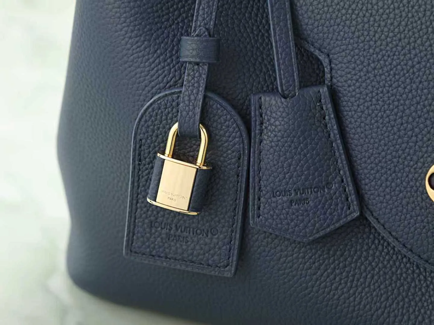 Louis Vuitton Capucines Blue Calfskin Top Handle Bag product photo from LabelPicks