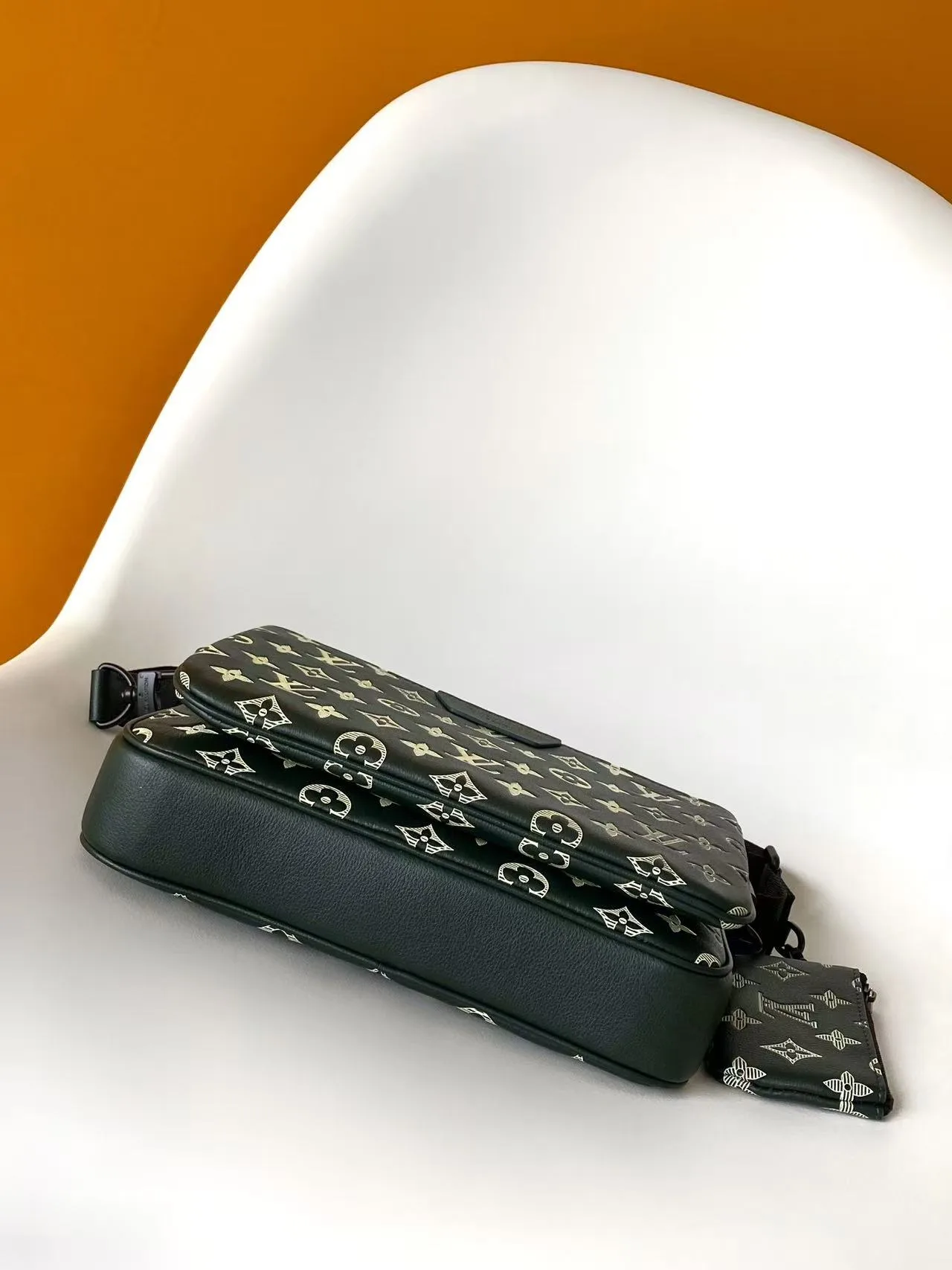 Louis Vuitton Black Calfskin Crossbody Bag product photo from LabelPicks