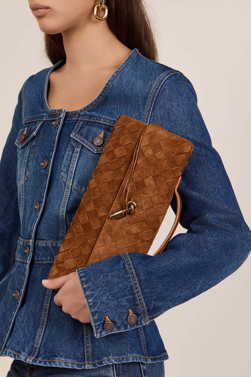 BOTTEGA VENETA תיק אנדיאמו קלאץ' סמול
