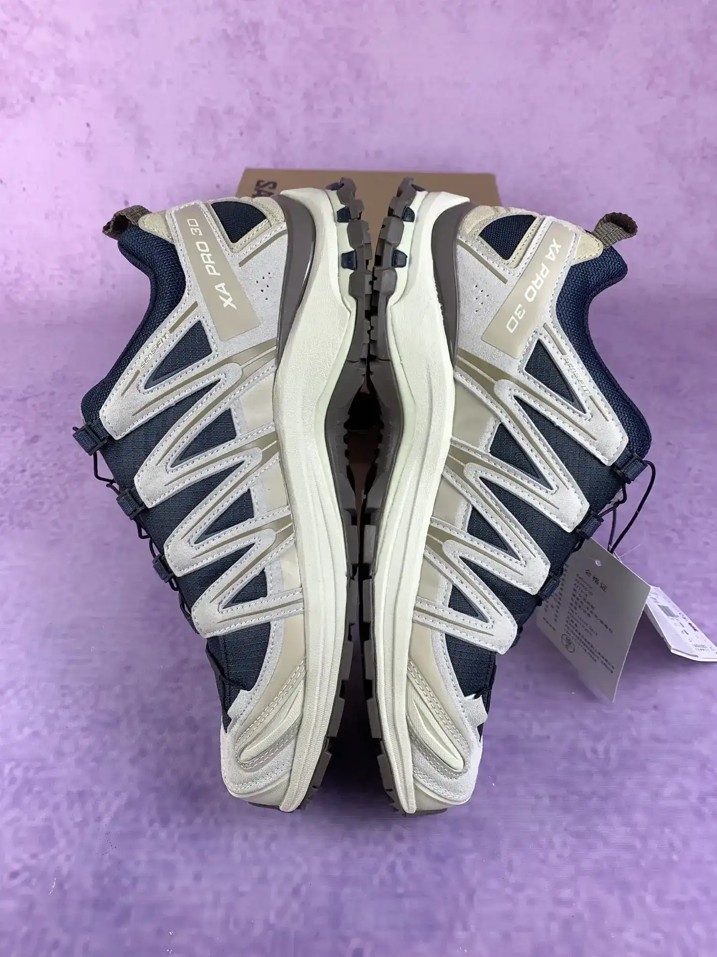Salomon XA PRO 3D SUEDE “Blue Nights” Shoes product photo from LabelPicks