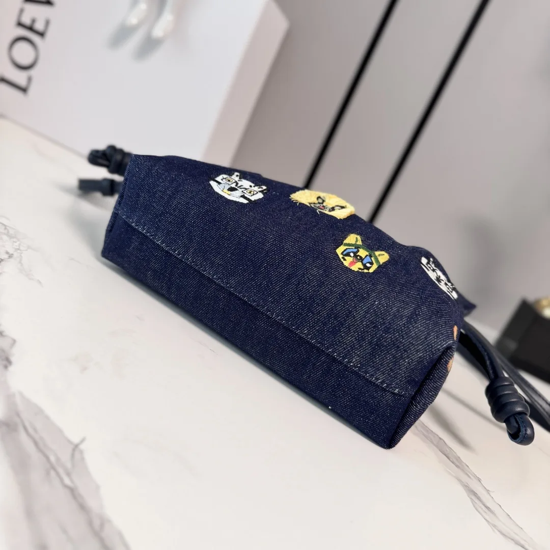 Loewe Flamenco Suede Leather Bucket Bag product photo from LabelPicks
