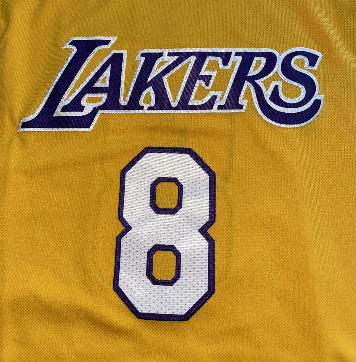 Kobe Bryant SIGNED Los Angeles Lakers #8 Signature Jersey/Shirt - COA - 00/01