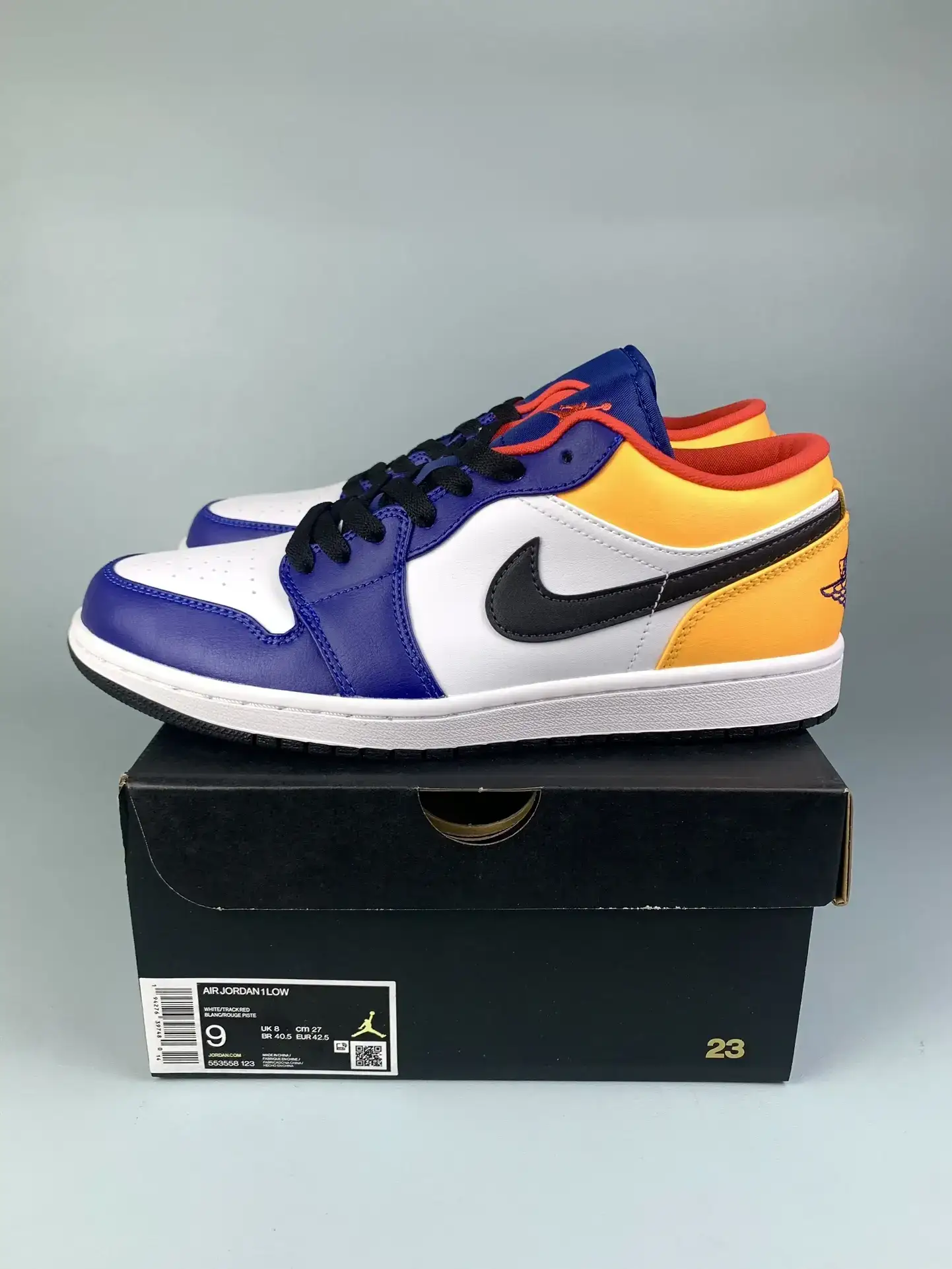 Air Jordan 1 Low 'Game Royal University Gold' Shoes product photo from LabelPicks