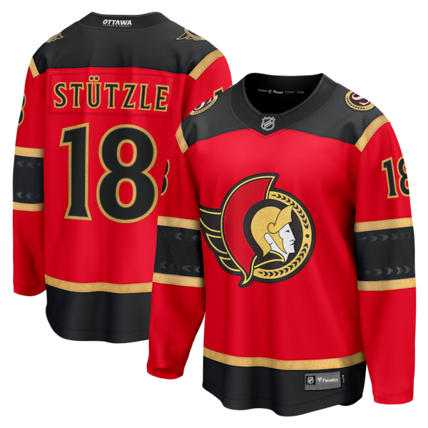 Tim Stutzle Ottawa Senators  Alternate Breakaway Jersey - Red