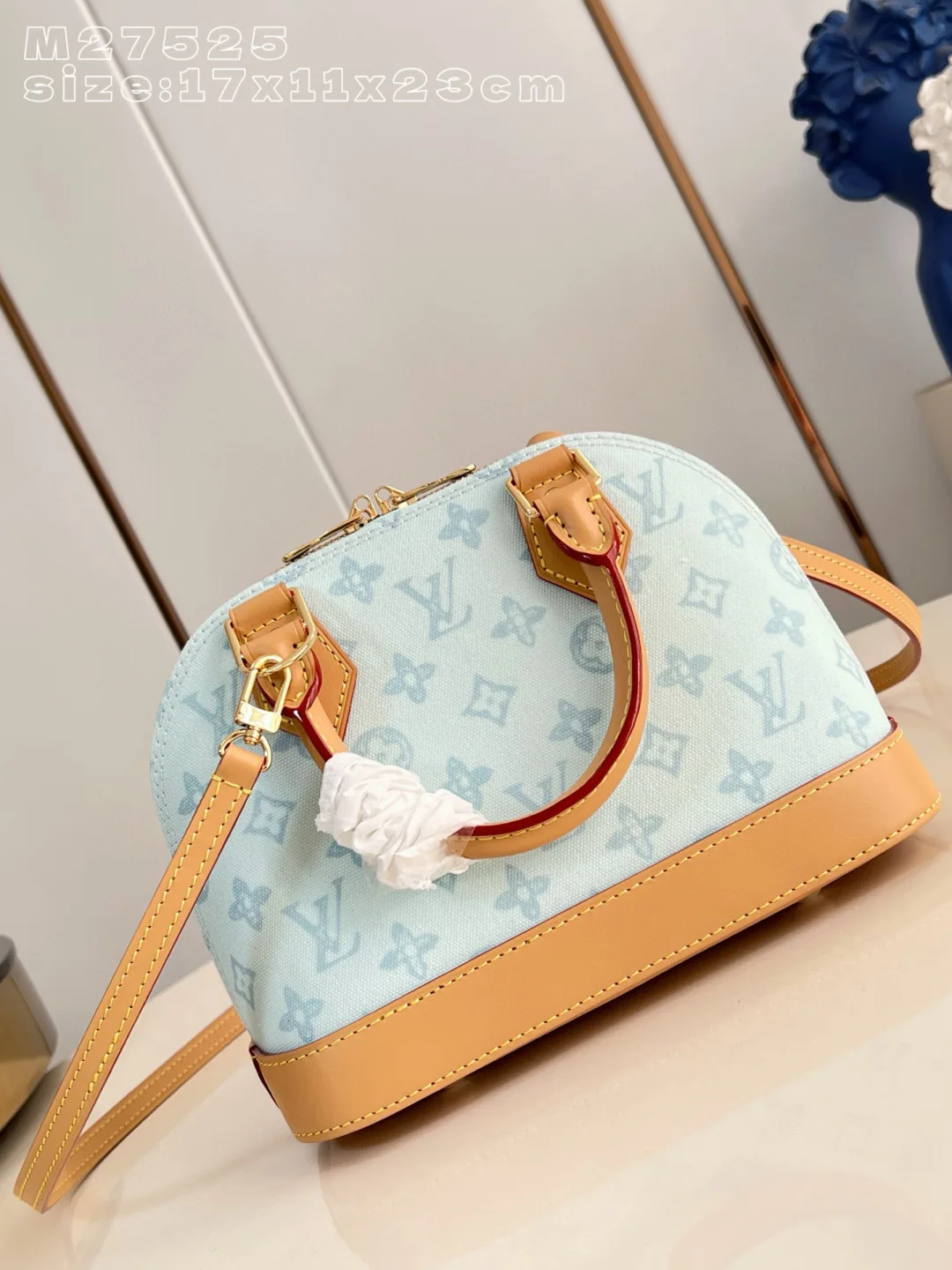 Louis Vuitton Canvas and Leather Alma Top Handle Bag product photo from LabelPicks