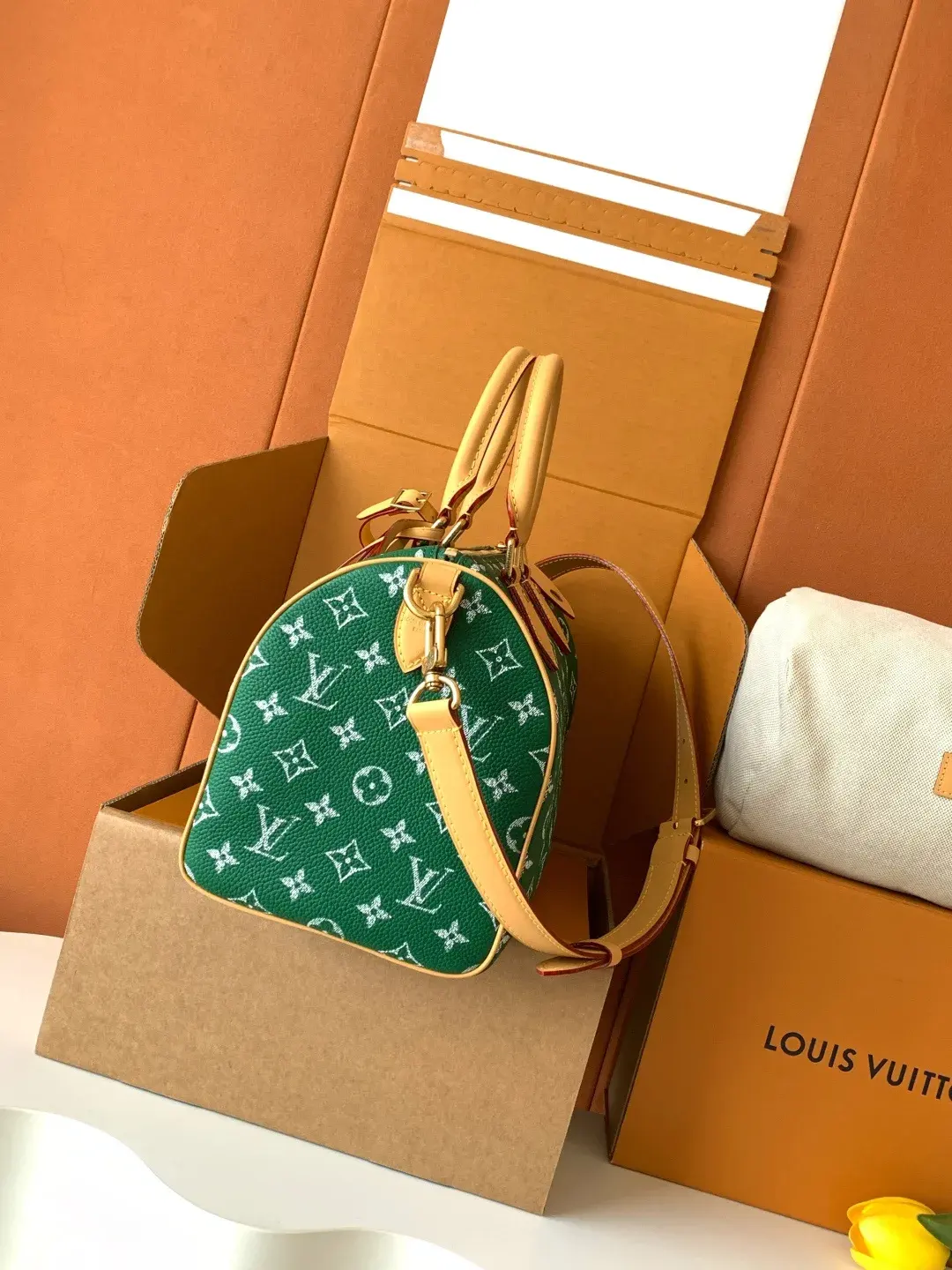 Louis Vuitton Green Top Handle Bag product photo from LabelPicks