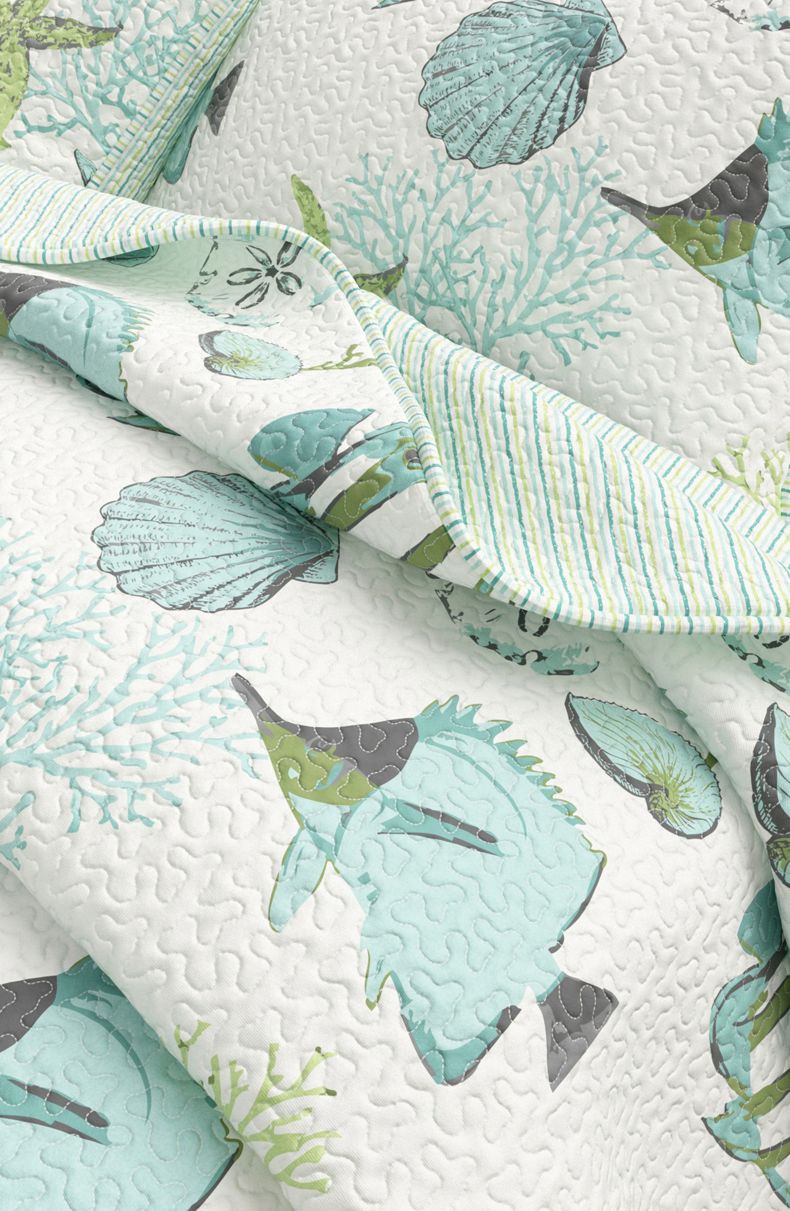 Woven & Weft Coastal Fish Quilt Set
