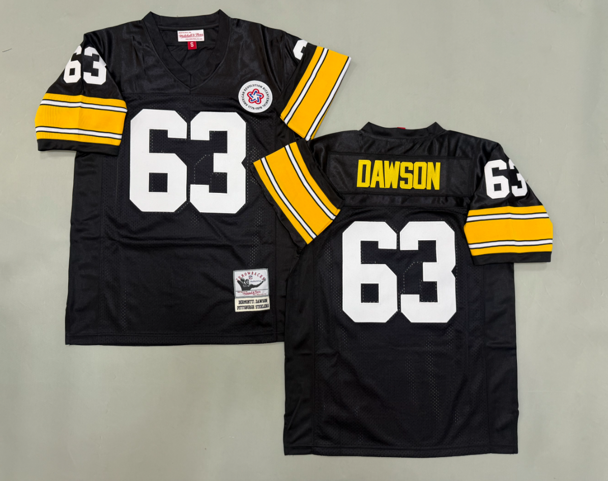Mike Dawson Pittsburgh Steelers Authentic Throwback Retired Player Jersey