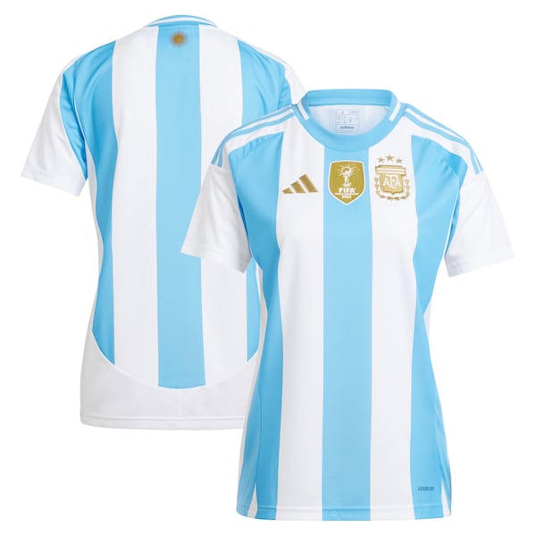Argentina National Team adidas Women's 2024 Home Replica Jersey - White