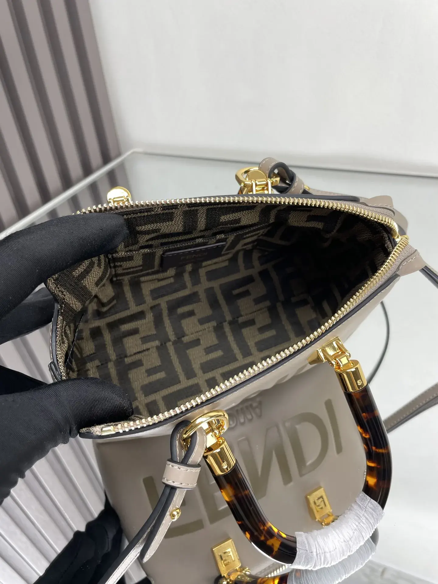 Fendi Structured Top Handle Bag product photo from LabelPicks