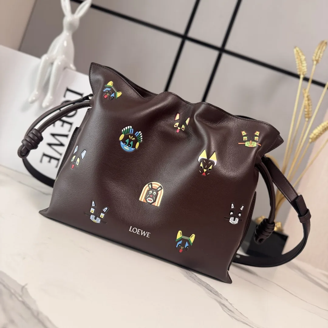 Loewe Flamenco Lambskin Bucket Bag product photo from LabelPicks