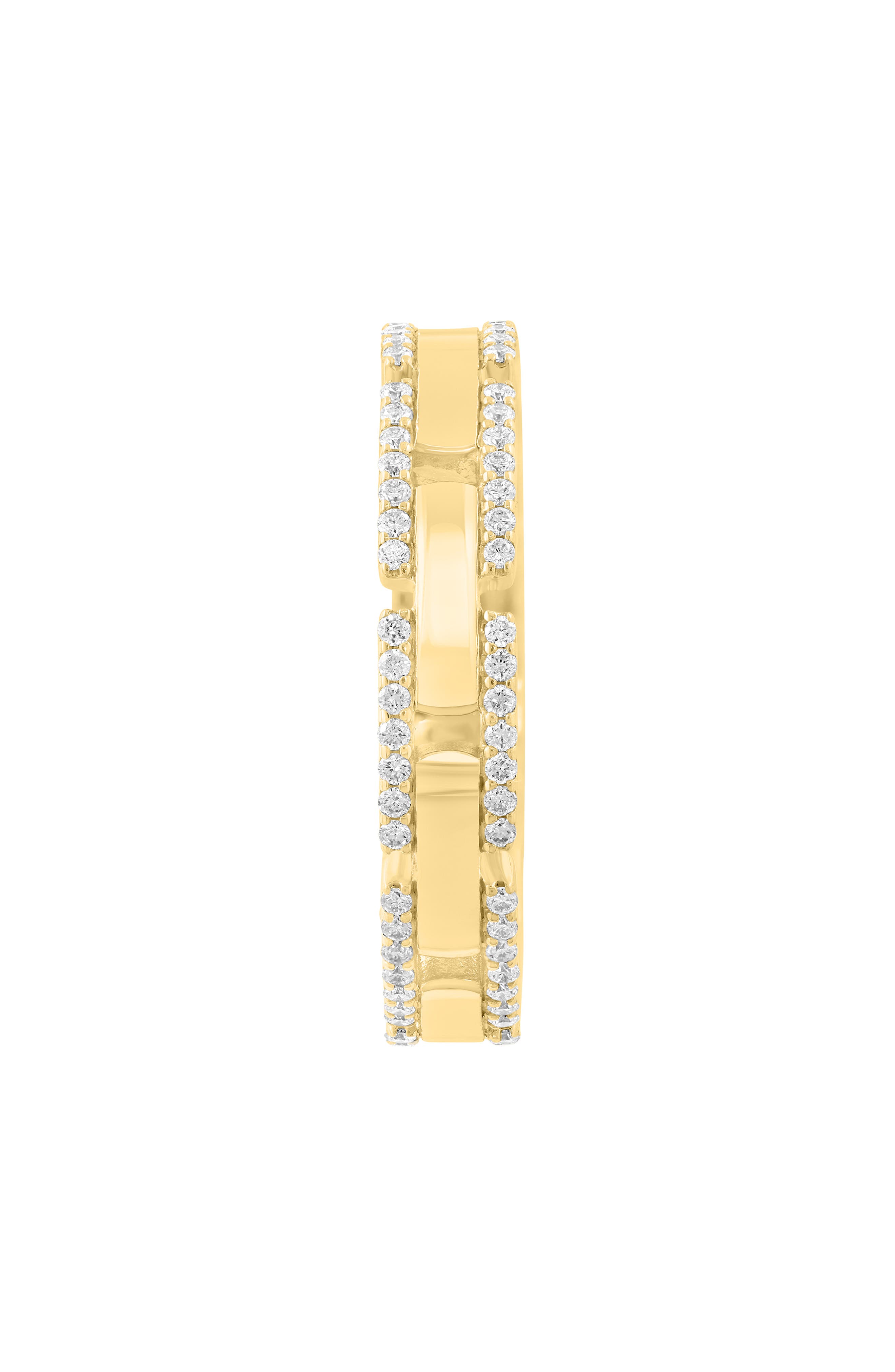EFFY Sterling Silver Diamond Band Ring