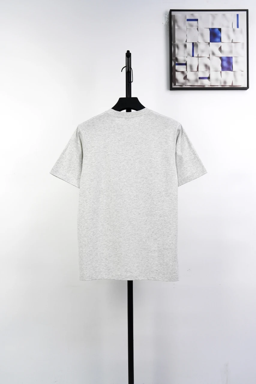 CELINE Grey Small Embroidered Logo T-Shirt product photo from LabelPicks