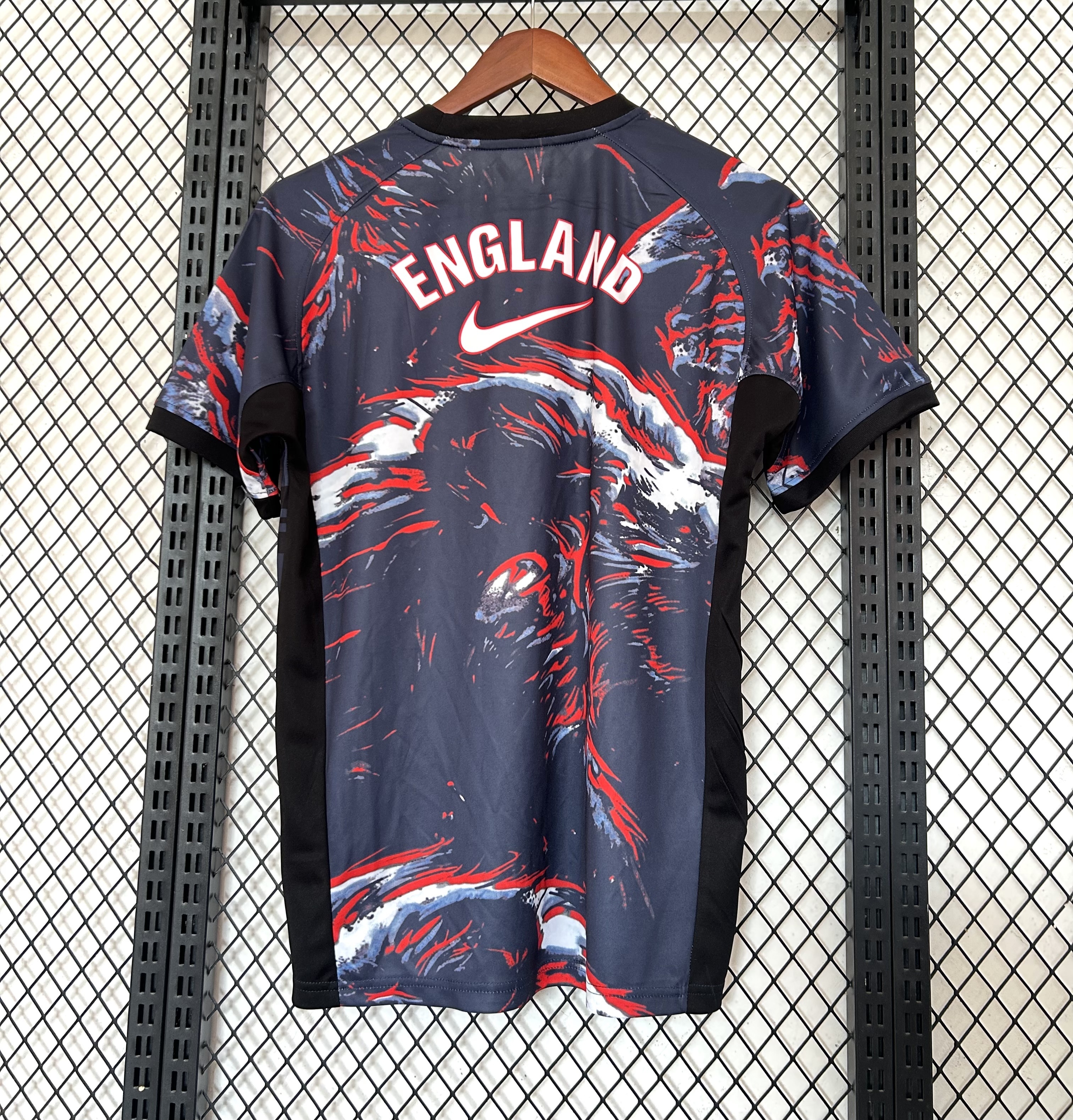 England National Team Nike 2026 Away Jersey - Dark Blue / Black